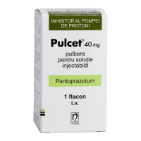 Пулсет 40мг/флак №1 порошок лиоф д/инфуз р-ра (Пантопразол)